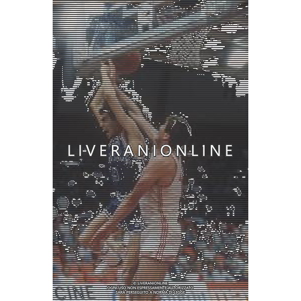 DIAP-RETROSPETTIVA ROBERTO BRUNAMONTI BASKET NELLA FOTO ROBERTO BRUNAMONTI CON LA MAGLIA DELLA NAZIONALE ITALIANA AG ALDO LIVERANI SAS