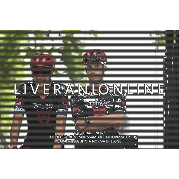 23-07-2025 Tour De France; Tappa 17 Bollene - Valence; 2025, Tudor; Trentin, Matteo; Dainese, Alberto; Bollene; ©SIROTTI - AGENZIA ALDO LIVERANI SAS