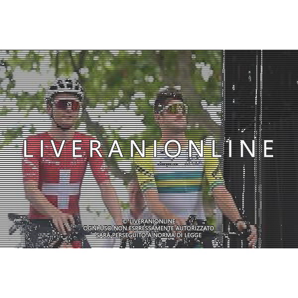 23-07-2025 Tour De France; Tappa 17 Bollene - Valence; 2025, Jayco - Alula; Schmid, Mauro; Durbridge, Luke; Bollene; ©SIROTTI - AGENZIA ALDO LIVERANI SAS