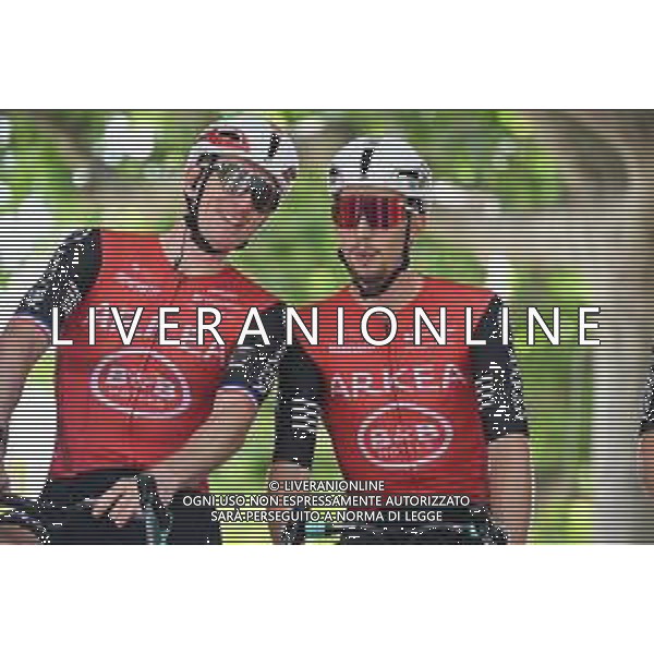 23-07-2025 Tour De France; Tappa 17 Bollene - Valence; 2025, Arkea - Beb Hotel; Vauquelin, Kevin; Demare, Arnaud; Bollene; ©SIROTTI - AGENZIA ALDO LIVERANI SAS