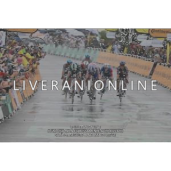 23-07-2025 Tour De France; Tappa 17 Bollene - Valence; 2025, Lidl - Trek; 2025, Red Bull - Bora Hansgrohe; 2025, Groupama - Fdj; Milan, Jonathan; Meeus, Jordi; Penhoet, Paul; Valence; ©SIROTTI - AGENZIA ALDO LIVERANI SAS