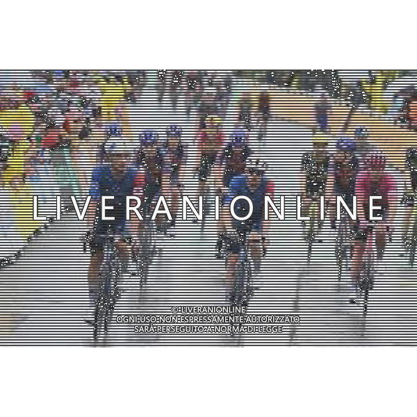 23-07-2025 Tour De France; Tappa 17 Bollene - Valence; 2025, Groupama - Fdj; Madouas, Valentin; Gregoire, Romain; Valence; ©SIROTTI - AGENZIA ALDO LIVERANI SAS