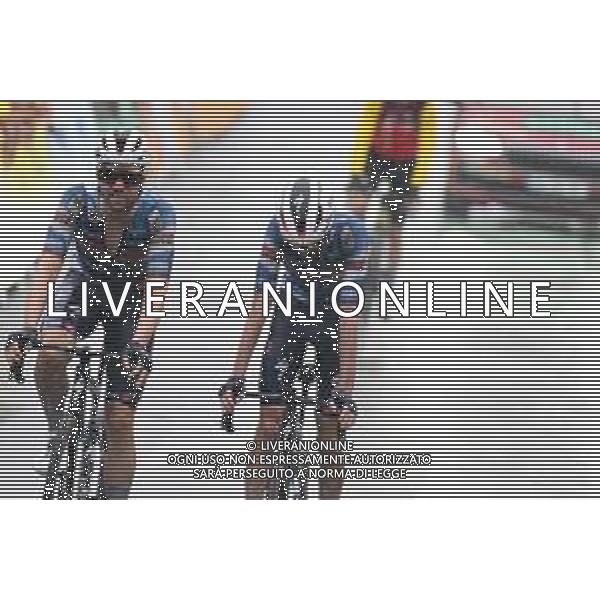 23-07-2025 Tour De France; Tappa 17 Bollene - Valence; 2025, Soudal - Quick Step; Schachmann, Maximilian; Paret Peintre, Valentin; Valence; ©SIROTTI - AGENZIA ALDO LIVERANI SAS