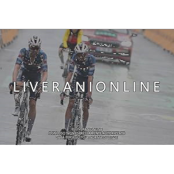 23-07-2025 Tour De France; Tappa 17 Bollene - Valence; 2025, Soudal - Quick Step; Schachmann, Maximilian; Paret Peintre, Valentin; Valence; ©SIROTTI - AGENZIA ALDO LIVERANI SAS