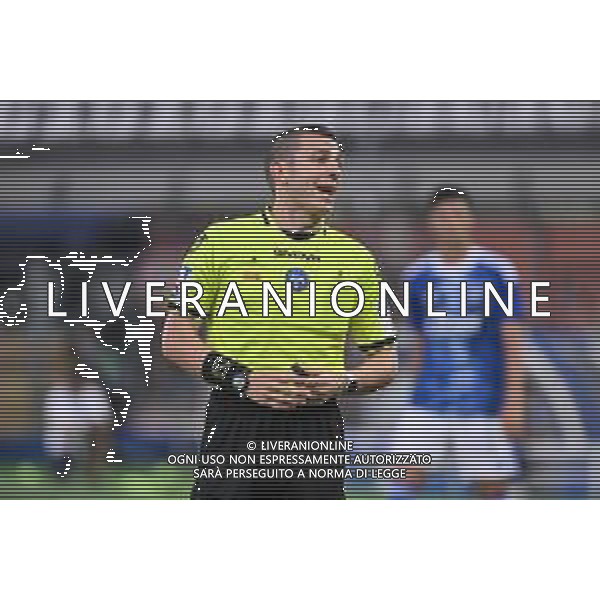TVRG Como vs Al-Ahli nella foto l\'arbitro Andrea Calzavara di Varese Como 23-07-2025 Stadio Giuseppe Sinigaglia Semifinale torneo Como Cup - amichevole precampionato foto Roberto Garavaglia/Agenzia Aldo Liverani sas