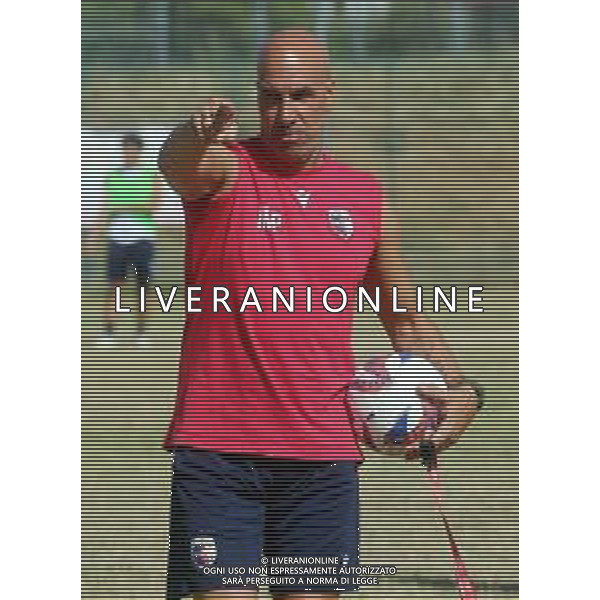 IMOLA 24 07 2025 IMOLESE CALCIO IN ALLENAMENTO NELLA FOTO IVAN MARCEL POTAPAN ALLENATORE DELL\'IMOLESE CALCIO ©SANNA - AGENZIA ALDO LIVERANI SAS