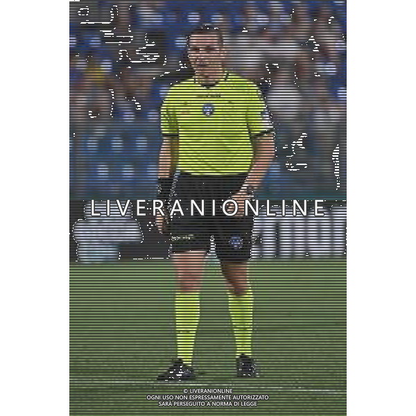 TVRG Como vs Al-Ahli nella foto l\'arbitro Andrea Calzavara di Varese Como 23-07-2025 Stadio Giuseppe Sinigaglia Semifinale torneo Como Cup - amichevole precampionato foto Roberto Garavaglia/Agenzia Aldo Liverani sas