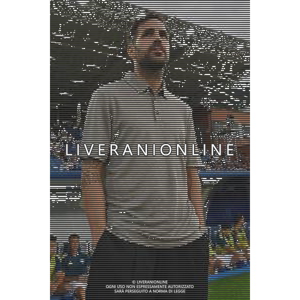 TVRG Como vs Al-Ahli nella foto Cesc Fabregas allenatore Como Como 23-07-2025 Stadio Giuseppe Sinigaglia Semifinale torneo Como Cup - amichevole precampionato foto Roberto Garavaglia/Agenzia Aldo Liverani sas