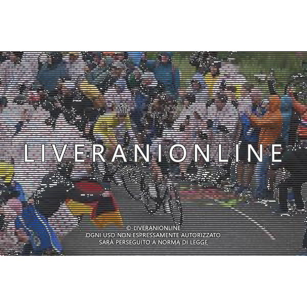 24-07-2025 Tour De France; Tappa 18 Vif - Col De La Loze; 2025, Uae Team Emirates - Xrg; Yates, Adam; Pogacar, Tadej; Col De La Loze; ©SIROTTI - AGENZIA ALDO LIVERANI SAS