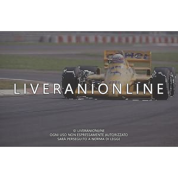 DIAP-RETROSPETTIVA SATORU NAKAJIMA PILOTA F1 NELLA FOTO SATORU NAKAJIMA NELL\'ANNO 1987 AG CONTROLUCE-AG ALDO LIVERANI SAS