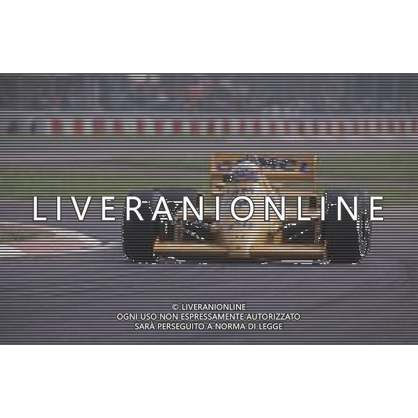 DIAP-RETROSPETTIVA SATORU NAKAJIMA PILOTA F1 NELLA FOTO SATORU NAKAJIMA NELL\'ANNO 1987 AG CONTROLUCE-AG ALDO LIVERANI SAS