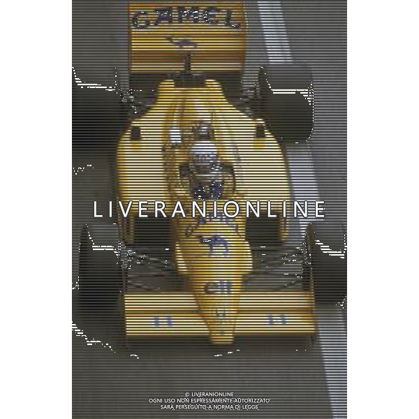DIAP-RETROSPETTIVA SATORU NAKAJIMA PILOTA F1 NELLA FOTO SATORU NAKAJIMA NELL\'ANNO 1987 AG CONTROLUCE-AG ALDO LIVERANI SAS