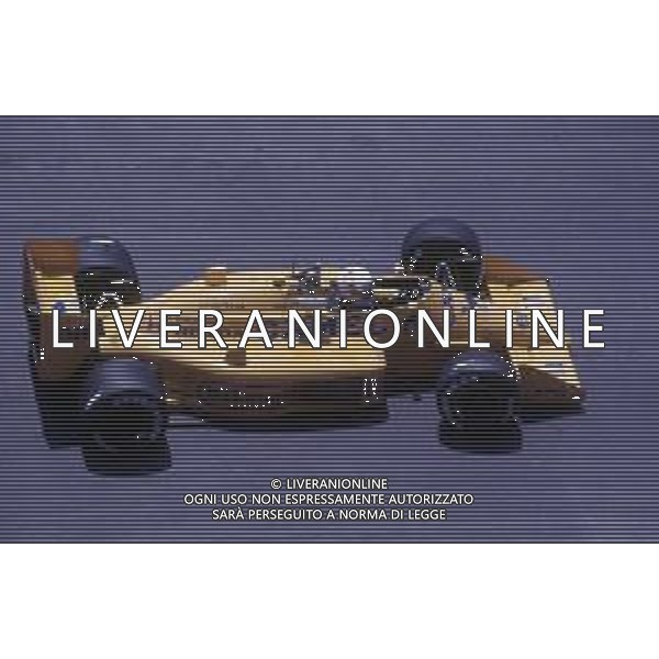 DIAP-RETROSPETTIVA SATORU NAKAJIMA PILOTA F1 NELLA FOTO SATORU NAKAJIMA NELL\'ANNO 1987 AG CONTROLUCE-AG ALDO LIVERANI SAS