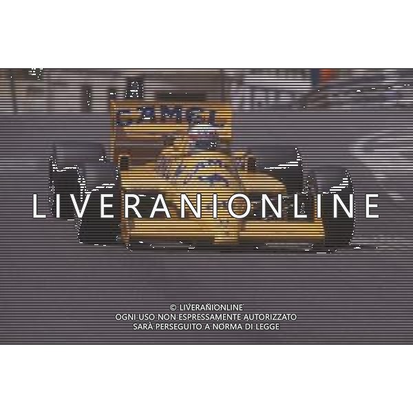 DIAP-RETROSPETTIVA SATORU NAKAJIMA PILOTA F1 NELLA FOTO SATORU NAKAJIMA NELL\'ANNO 1987 AG CONTROLUCE-AG ALDO LIVERANI SAS