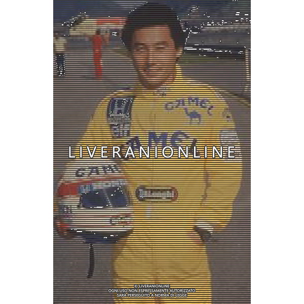 DIAP-RETROSPETTIVA SATORU NAKAJIMA PILOTA F1 NELLA FOTO SATORU NAKAJIMA NELL\'ANNO 1987 AG CONTROLUCE-AG ALDO LIVERANI SAS