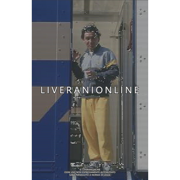 DIAP-RETROSPETTIVA SATORU NAKAJIMA PILOTA F1 NELLA FOTO SATORU NAKAJIMA NELL\'ANNO 1987 AG CONTROLUCE-AG ALDO LIVERANI SAS