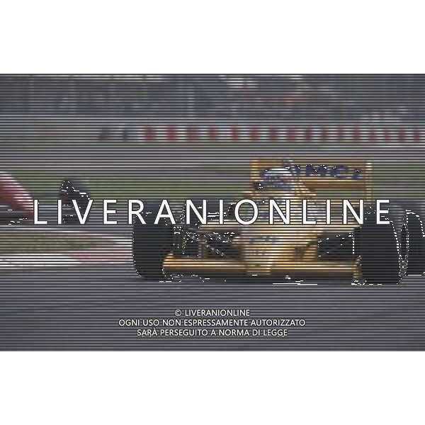 DIAP-RETROSPETTIVA SATORU NAKAJIMA PILOTA F1 NELLA FOTO SATORU NAKAJIMA NELL\'ANNO 1987 AG CONTROLUCE-AG ALDO LIVERANI SAS