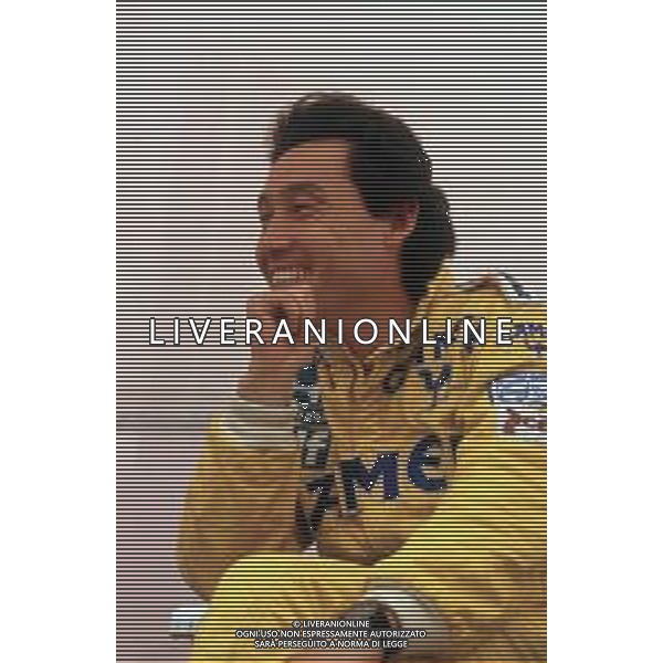 DIAP-RETROSPETTIVA SATORU NAKAJIMA PILOTA F1 NELLA FOTO SATORU NAKAJIMA NELL\'ANNO 1987 AG CONTROLUCE-AG ALDO LIVERANI SAS