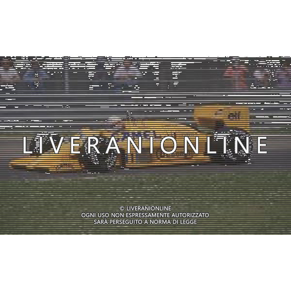 DIAP-RETROSPETTIVA SATORU NAKAJIMA PILOTA F1 NELLA FOTO SATORU NAKAJIMA NELL\'ANNO 1987 AG CONTROLUCE-AG ALDO LIVERANI SAS