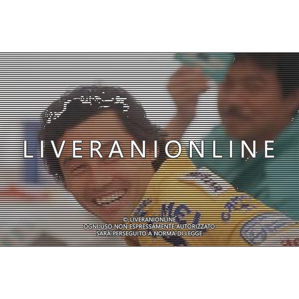 DIAP-RETROSPETTIVA SATORU NAKAJIMA PILOTA F1 NELLA FOTO SATORU NAKAJIMA NELL\'ANNO 1987 AG CONTROLUCE-AG ALDO LIVERANI SAS