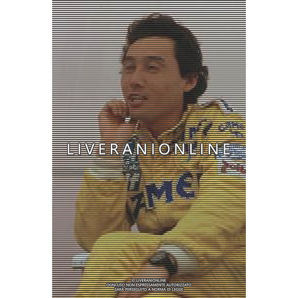 DIAP-RETROSPETTIVA SATORU NAKAJIMA PILOTA F1 NELLA FOTO SATORU NAKAJIMA NELL\'ANNO 1987 AG CONTROLUCE-AG ALDO LIVERANI SAS