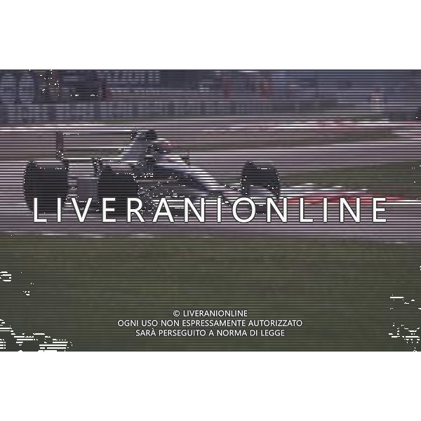 DIAP-RETROSPETTIVA SATORU NAKAJIMA PILOTA F1 NELLA FOTO SATORU NAKAJIMA NELL\'ANNO 1990 AG CONTROLUCE-AG ALDO LIVERANI SAS