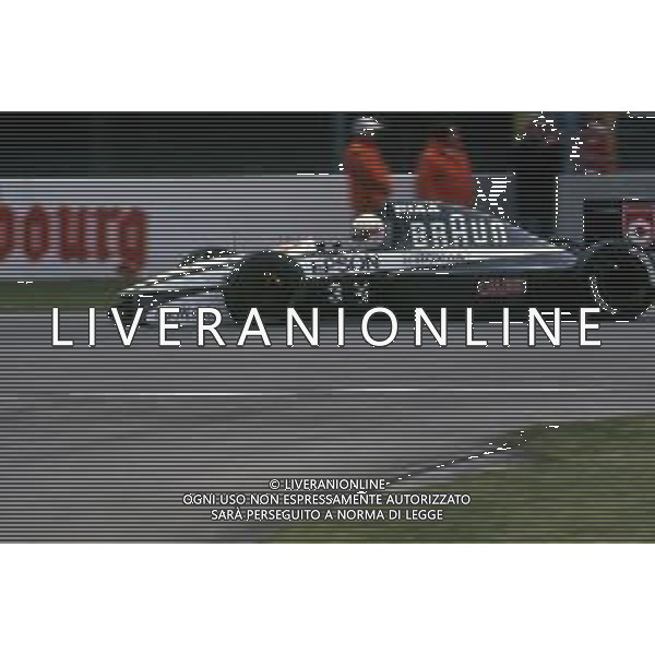 DIAP-RETROSPETTIVA SATORU NAKAJIMA PILOTA F1 NELLA FOTO SATORU NAKAJIMA NELL\'ANNO 1990 AG CONTROLUCE-AG ALDO LIVERANI SAS
