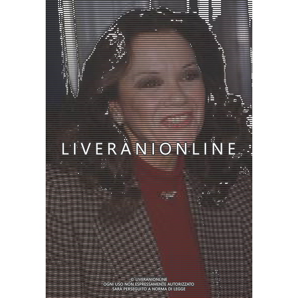 DIAP-RETROSPETTIVA VALERIA MORRICONI ATTRICE NELLA FOTO VALERIA MORRICONI NELL\'ANNO 1987 A MILANO FOTO MASSIMO BIANCHI-AG ALDO LIVERANI SAS