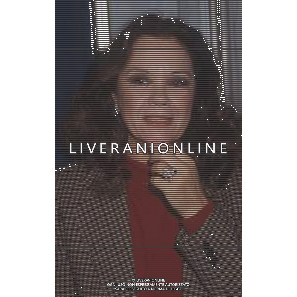 DIAP-RETROSPETTIVA VALERIA MORRICONI ATTRICE NELLA FOTO VALERIA MORRICONI NELL\'ANNO 1987 A MILANO FOTO MASSIMO BIANCHI-AG ALDO LIVERANI SAS
