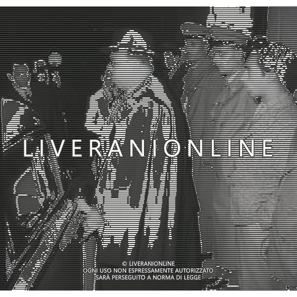 NEG-RETROSPETTIVA RE FARUK D\'EGITTO PRINCIPE NELLA FOTO RE FARUK ALL\'OPERA A ROMA ANNO 1954 AG ALDO LIVERANI SAS 