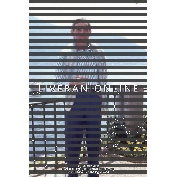 DIAP-RETROSPETTIVA WALTER CHIARI ATTORE NELLA FOTO WALTER CHIARI A CERNOBBIO NELL\'ANNO 1989 AG ALDO LIVERANI SAS