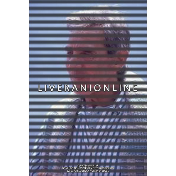 DIAP-RETROSPETTIVA WALTER CHIARI ATTORE NELLA FOTO WALTER CHIARI A CERNOBBIO NELL\'ANNO 1989 AG ALDO LIVERANI SAS