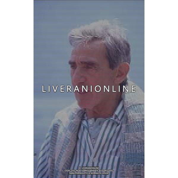 DIAP-RETROSPETTIVA WALTER CHIARI ATTORE NELLA FOTO WALTER CHIARI A CERNOBBIO NELL\'ANNO 1989 AG ALDO LIVERANI SAS