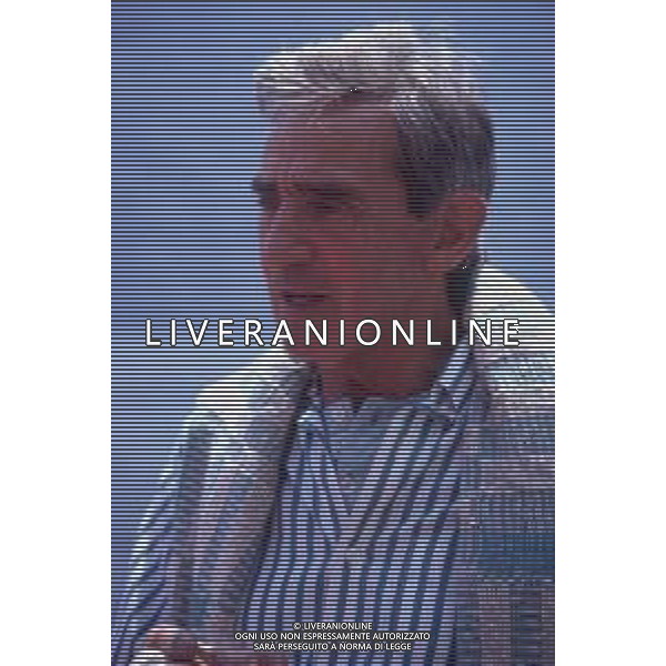 DIAP-RETROSPETTIVA WALTER CHIARI ATTORE NELLA FOTO WALTER CHIARI A CERNOBBIO NELL\'ANNO 1989 AG ALDO LIVERANI SAS