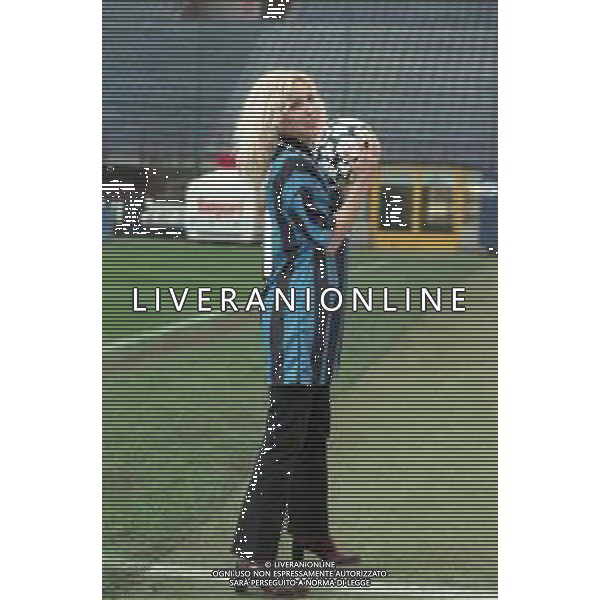 NEG COL-RETROSPETTIVA IVANA SPAGNA CANTANTE NELLA FOTO IVANA SPAGNA ALLO STADIO GIUSEPPE MEAZZA DI MILANO IL GIORNO 26-03-1998 FOTO ENRICO LIVERANI-AG ALDO LIVERANI SAS