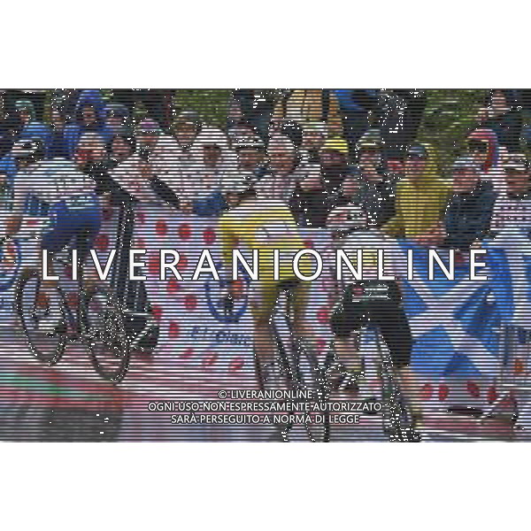 25-07-2025 Tour De France; Tappa 19 Albertville - La Plagne; 2025, Red Bull - Bora Hansgrohe; 2025, Uae Team Emirates - Xrg; 2025, Visma - Lease A Bike; Lipowitz, Florian; Pogacar, Tadej; Vingegaard, Jonas; La Plagne; ©SIROTTI - AGENZIA ALDO LIVERANI SAS