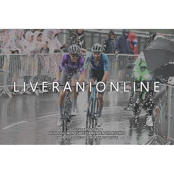 25-07-2025 Tour De France; Tappa 19 Albertville - La Plagne; 2025, Jayco - Alula; 2025, Decathlon - Ag2r La Mondiale; O\'connor, Ben; Paret Peintre, Aurelien; La Plagne; ©SIROTTI - AGENZIA ALDO LIVERANI SAS