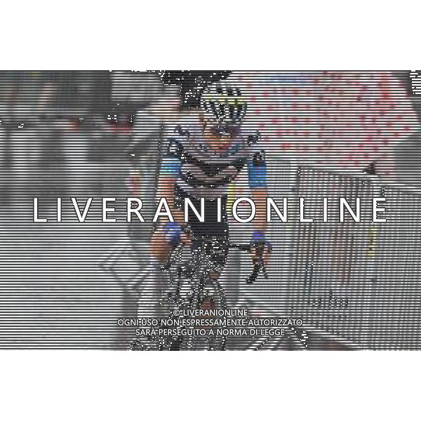 25-07-2025 Tour De France; Tappa 19 Albertville - La Plagne; 2025, Movistar; Rubio Reyes, Einer Augusto; La Plagne; ©SIROTTI - AGENZIA ALDO LIVERANI SAS