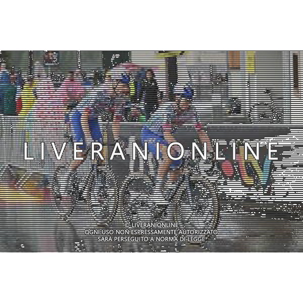 25-07-2025 Tour De France; Tappa 19 Albertville - La Plagne; 2025, Red Bull - Bora Hansgrohe; Roglic, Primoz; Vlasov, Aleksandr; La Plagne; ©SIROTTI - AGENZIA ALDO LIVERANI SAS