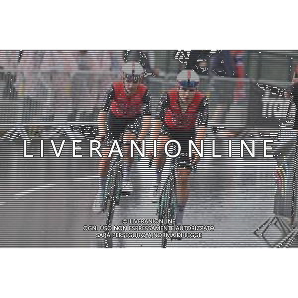 25-07-2025 Tour De France; Tappa 19 Albertville - La Plagne; 2025, Arkea - Beb Hotel; Garcia Pierna, Raul; Costiou, Ewen; La Plagne; ©SIROTTI - AGENZIA ALDO LIVERANI SAS