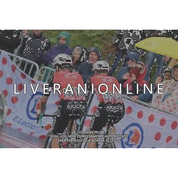 25-07-2025 Tour De France; Tappa 19 Albertville - La Plagne; 2025, Arkea - Beb Hotel; Garcia Pierna, Raul; Costiou, Ewen; La Plagne; ©SIROTTI - AGENZIA ALDO LIVERANI SAS