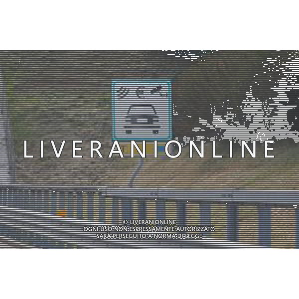 TVRCOR Autostrada Pedeomontana Lombarda (Mozzate - CO) 24-07-2025 nella foto cartello pagamento pedaggio Telepass autostrada senza barriere FOTO ROBERTA CORRADIN-AG ALDO LIVERANI SAS