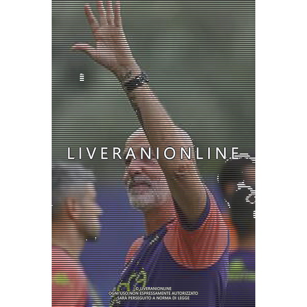 TVLS - Amichevole precampionato Fiorentina-Carrarese, Viola Park Firenze 25.07.2025 nella foto Stefano Pioli ¬©TVLS Lisa Guglielmi / Agenzia Aldo Liverani Sas