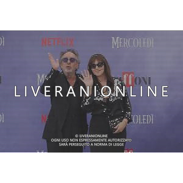 Giffoni 25 Luglio 2025 Giffoni 55 - Photocall ‘Mercoledi’’ Nella Foto: Tim Burton, Monica Bellucci Foto Credit: Andrea Bracaglia- AGENZIA ALDO LIVERANI SAS