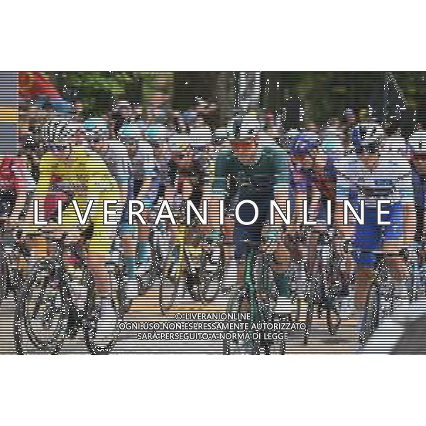 26-07-2025 Tour De France; Tappa 20 Nantua - Pontarlier; 2025, Uae Team Emirates - Xrg; 2025, Lidl - Trek; Pogacar, Tadej; Milan, Jonathan; Nantua; ©SIROTTI - AGENZIA ALDO LIVERANI SAS