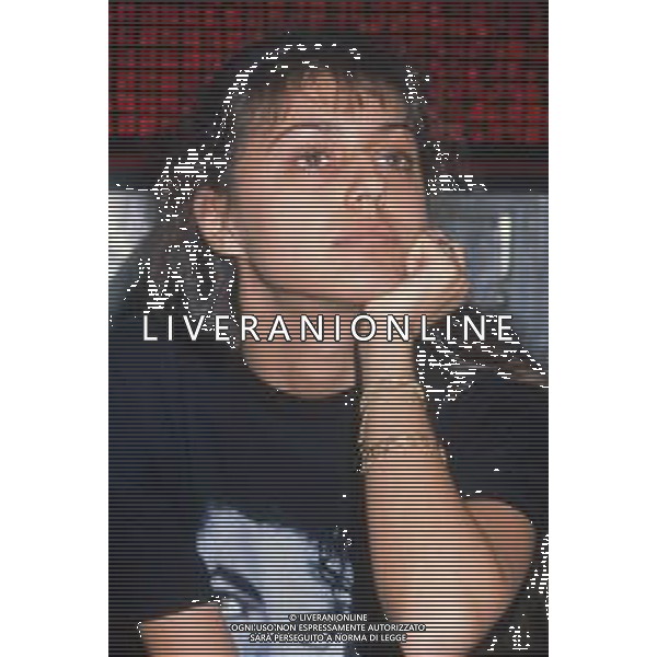 DIAP-RETROSPETTIVA ROSITA CELENTANO ATTRICE E CONDUTTRICE TELEVISIVA NELLA FOTO ROSITA CELENTANO A SANREMO NELL\'ANNO 1989 AG ALDO LIVERANI SAS