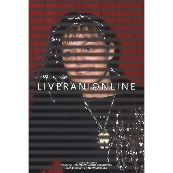 DIAP-RETROSPETTIVA ROSITA CELENTANO ATTRICE E CONDUTTRICE TELEVISIVA NELLA FOTO ROSITA CELENTANO A SANREMO NELL\'ANNO 1989 AG ALDO LIVERANI SAS