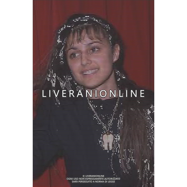 DIAP-RETROSPETTIVA ROSITA CELENTANO ATTRICE E CONDUTTRICE TELEVISIVA NELLA FOTO ROSITA CELENTANO A SANREMO NELL\'ANNO 1989 AG ALDO LIVERANI SAS