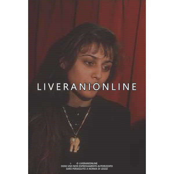 DIAP-RETROSPETTIVA ROSITA CELENTANO ATTRICE E CONDUTTRICE TELEVISIVA NELLA FOTO ROSITA CELENTANO A SANREMO NELL\'ANNO 1989 AG ALDO LIVERANI SAS