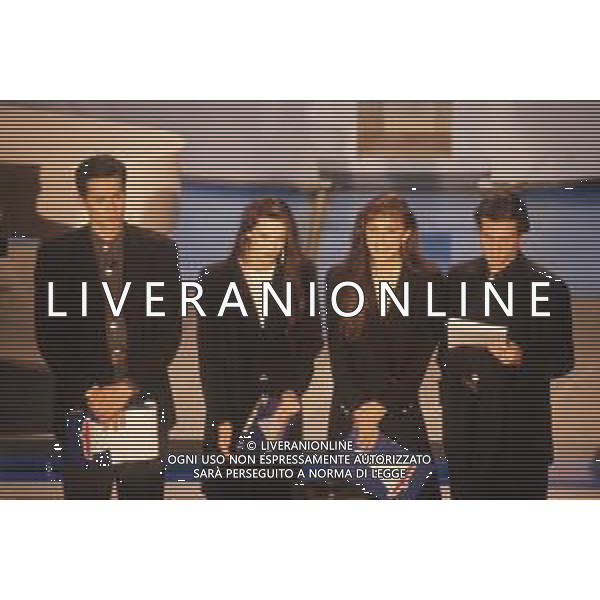 DIAP-RETROSPETTIVA ROSITA CELENTANO ATTRICE E CONDUTTRICE TELEVISIVA NELLA FOTO ROSITA CELENTANO A SANREMO NELL\'ANNO 1989 AG ALDO LIVERANI SAS